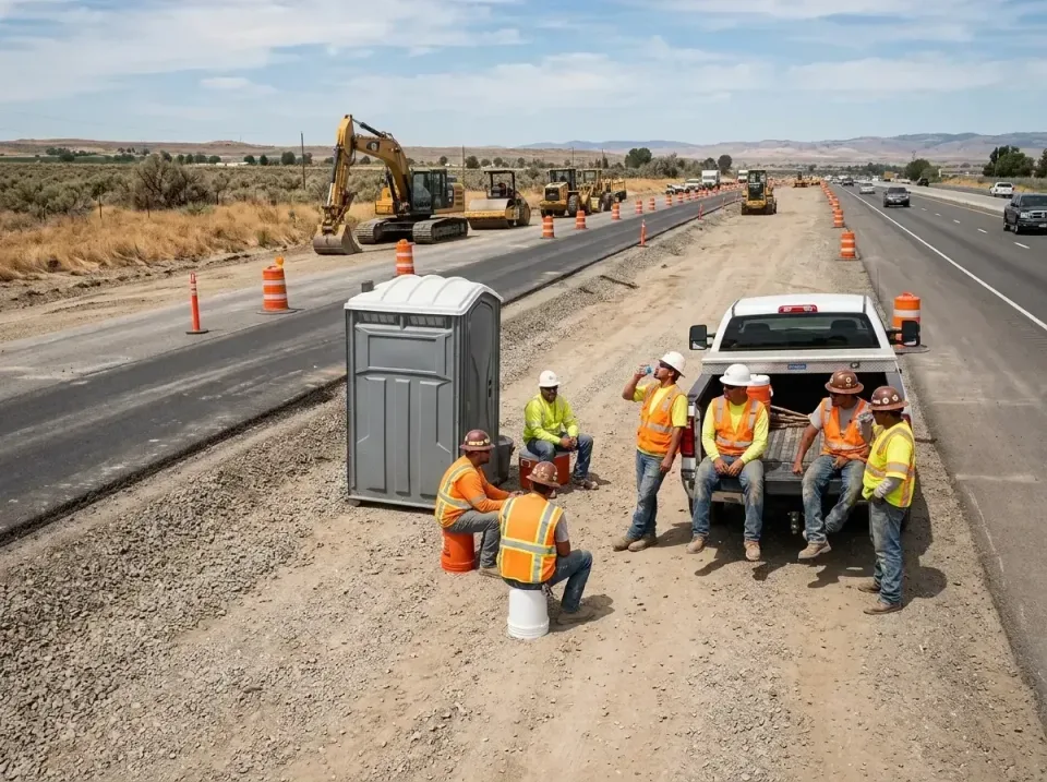 highway-road-construction-crew-007 — frequently asked questions, Porta Potty and Restroom Rentals in Payson, UT